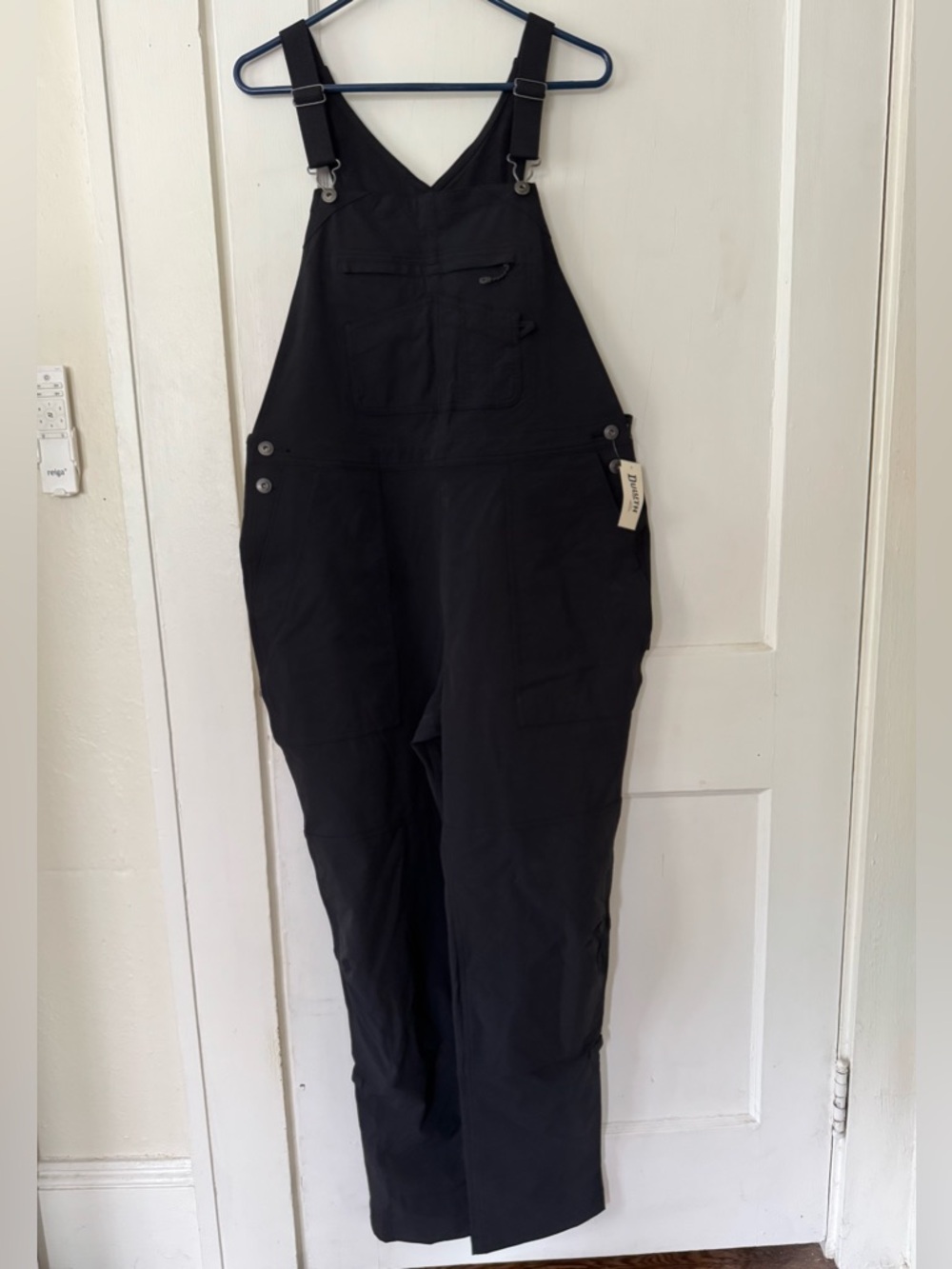 NWT Duluth Trading Co Flexpedition Overalls, size L - Picture 3 of 9